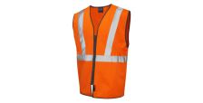 Copplestone ISO 20471 Cl 2 Railway plus Waistcoat HV Orange